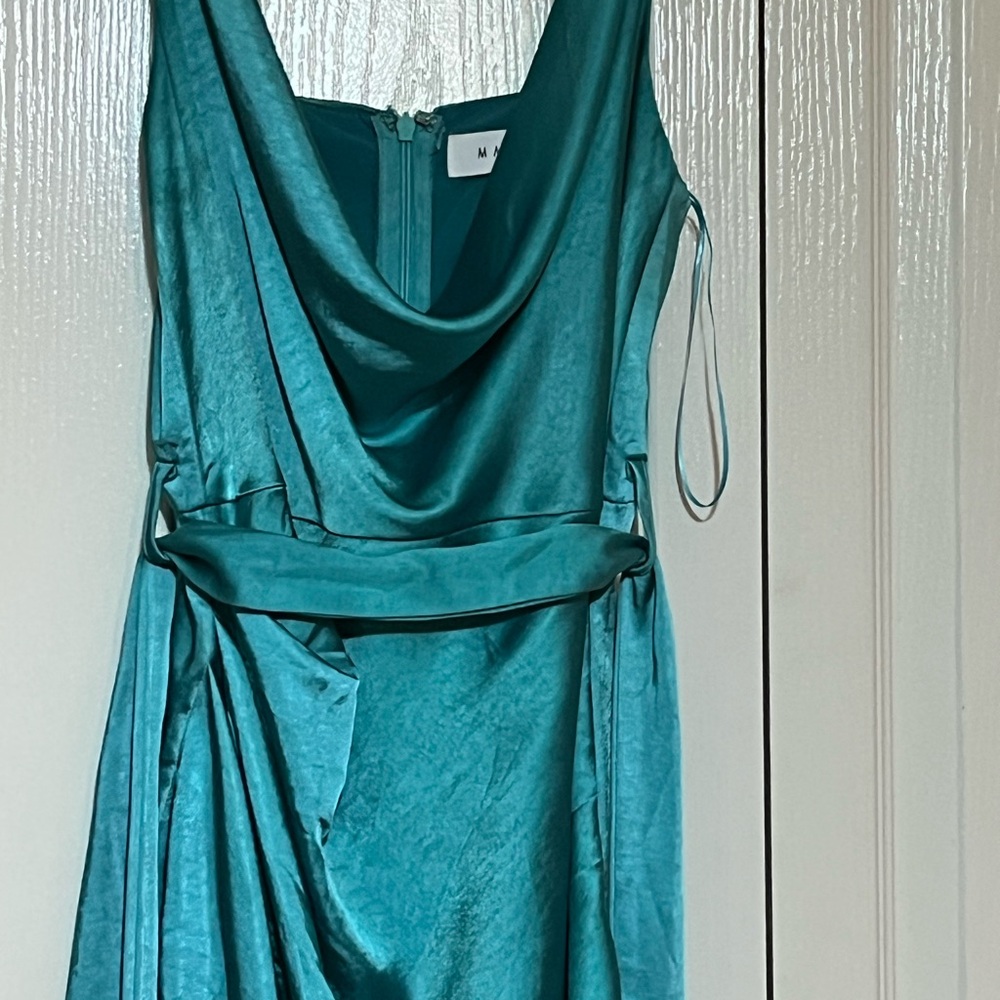 Elegant Teal Dress